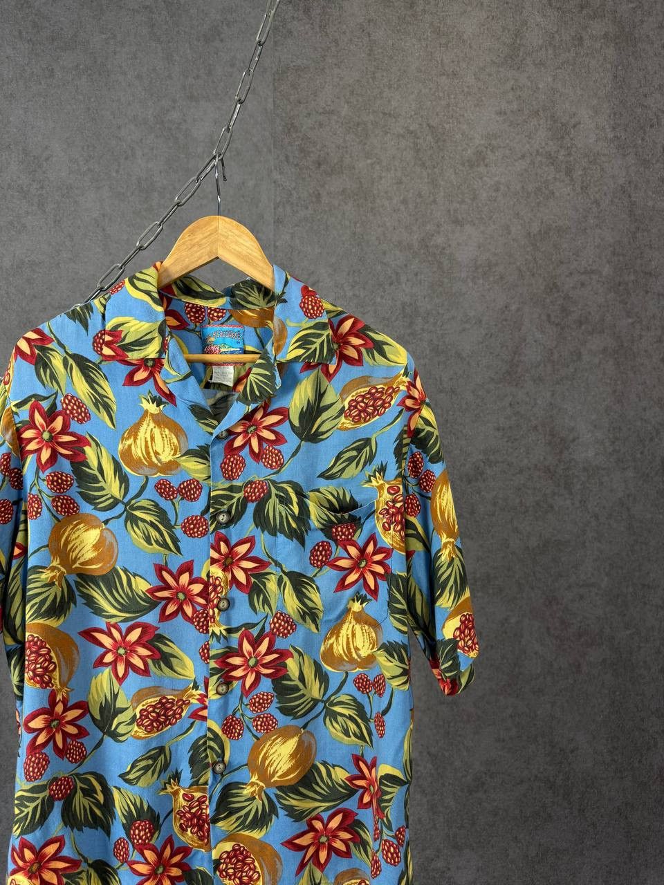 Vintage Hawaiian crazy vintage made in Hawaii shirt Size US M / EU 48-50 / 2 - 2 Thumbnail