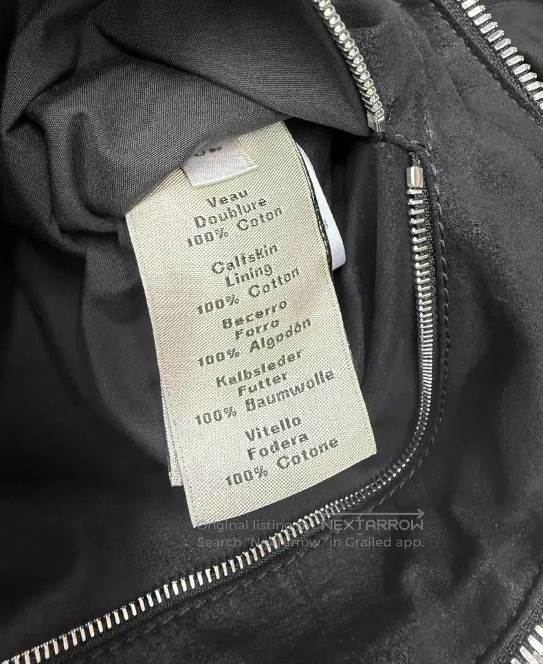 Hermes Hermes 24 Autumn-Winter Leather Biker Jacket, Suede Cowhid Size US L / EU 52-54 / 3 - 7 Thumbnail