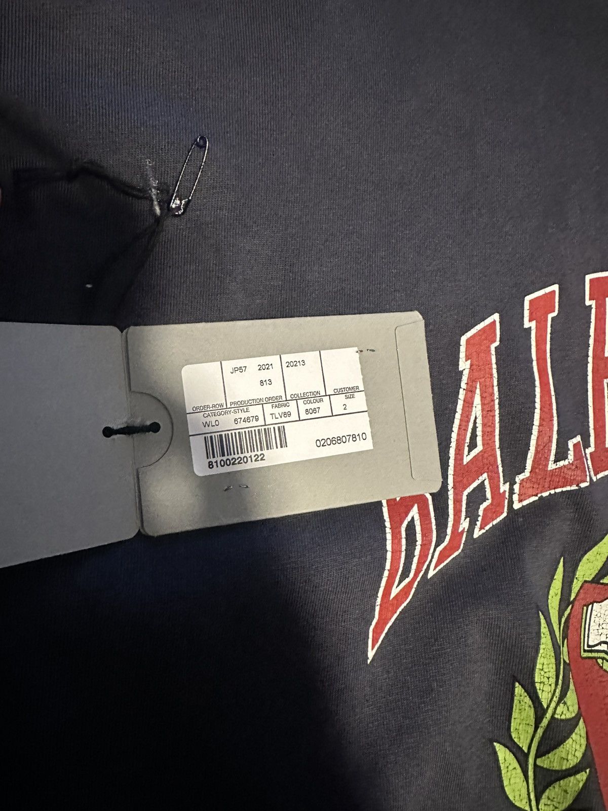 Balenciaga Balenciaga university 1917 Size US M / EU 48-50 / 2 - 3 Thumbnail