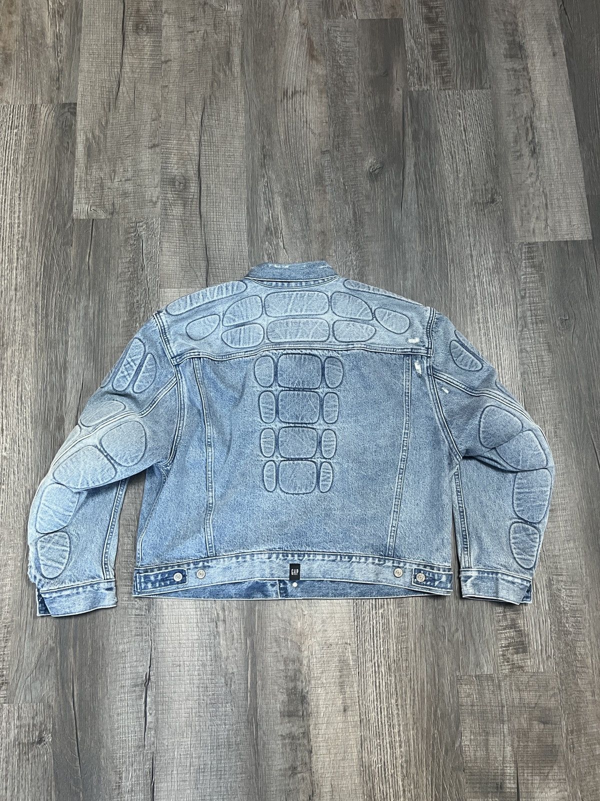 Balenciaga × Gap × Yeezy Padded denim jacket blue Size US S / EU 44-46 / 1 - 5 Thumbnail