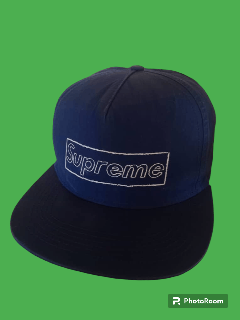 Supreme Supreme Kaws Chalk Box Logo Snapback 5 Panel | Grailed