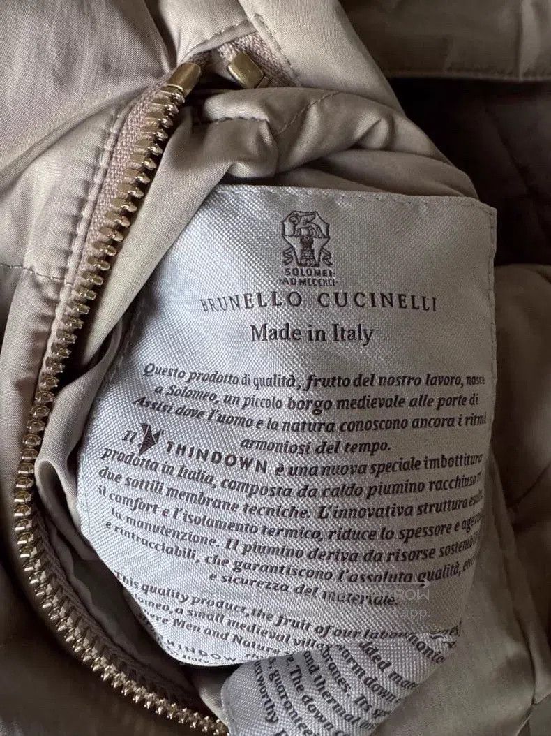 Brunello Cucinelli Brunello Cucinelli Double-sided down jacket Size S / US 4 / IT 40 - 6 Thumbnail