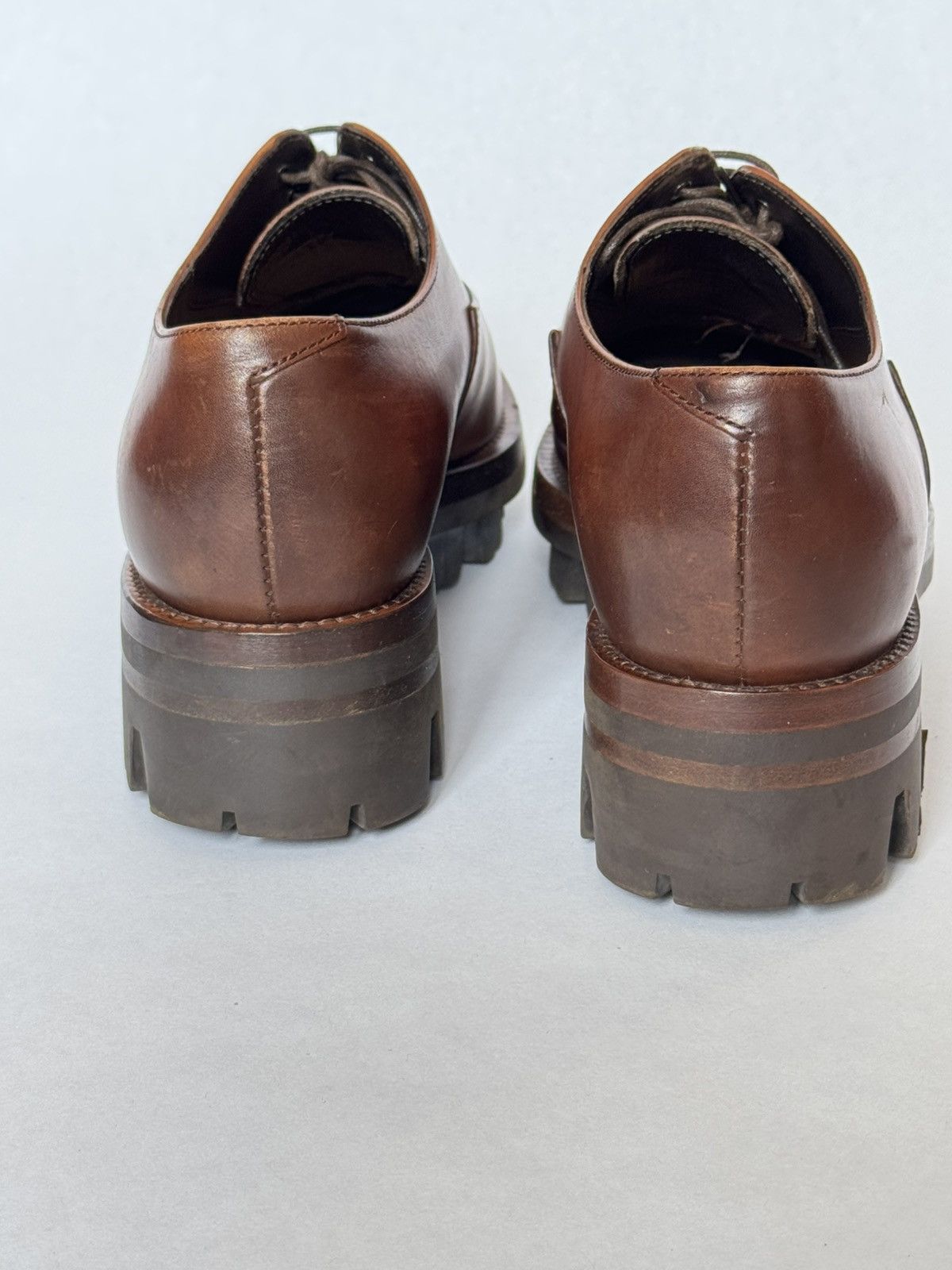 Prada Prada Monolith Leather lace ups Size 40 Size US 10 / IT 40 - 14 Thumbnail