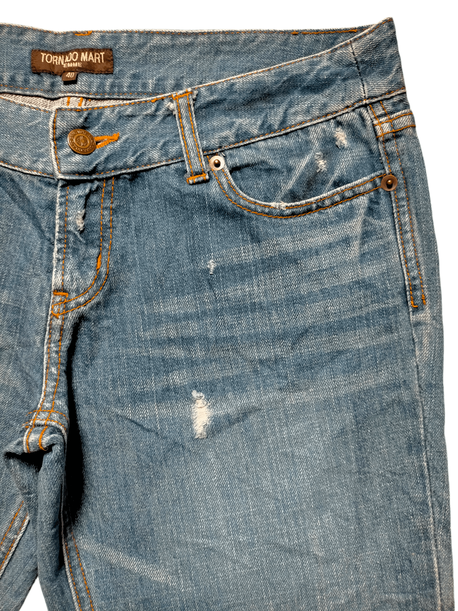Tornado Mart Flare Jeans Tornado Mart Low Rise Boot cut denim Size US 32 / EU 48 - 5 Thumbnail