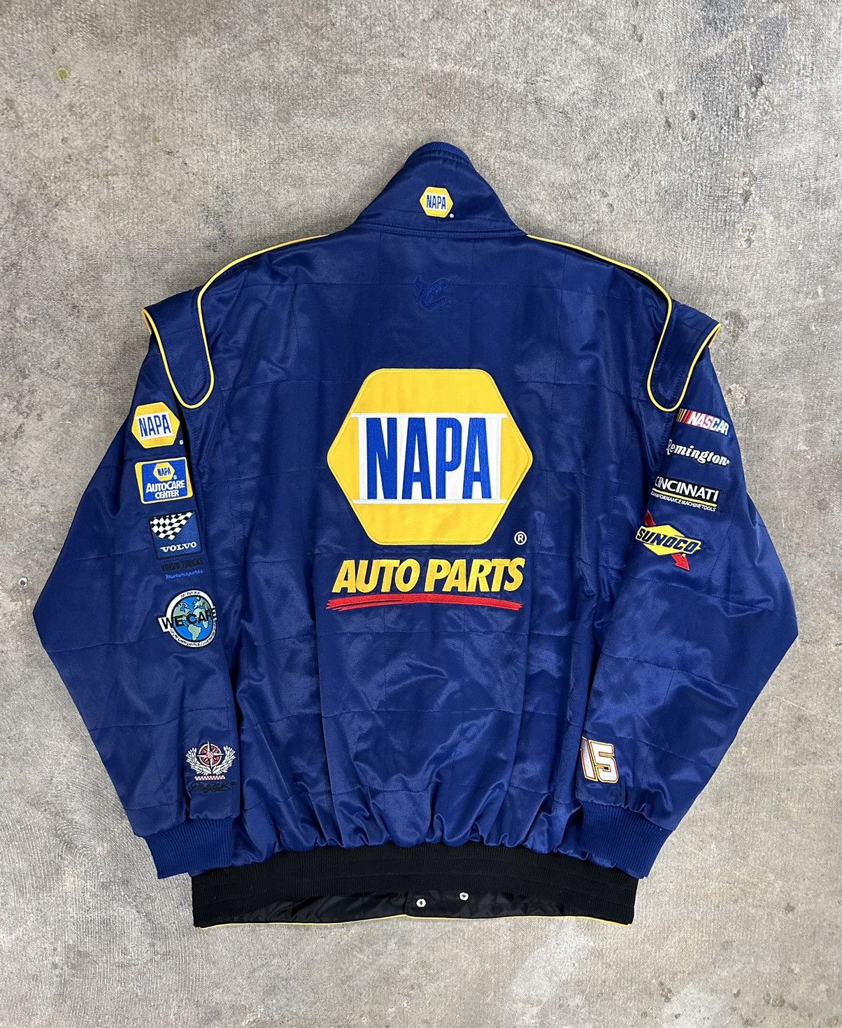 Chase Authentics × NASCAR × Vintage Vintage Y2K 00s Chase Napa Auto Parts NASCAR Jacket XXL Size US XXL / EU 58 / 5 - 2 Thumbnail