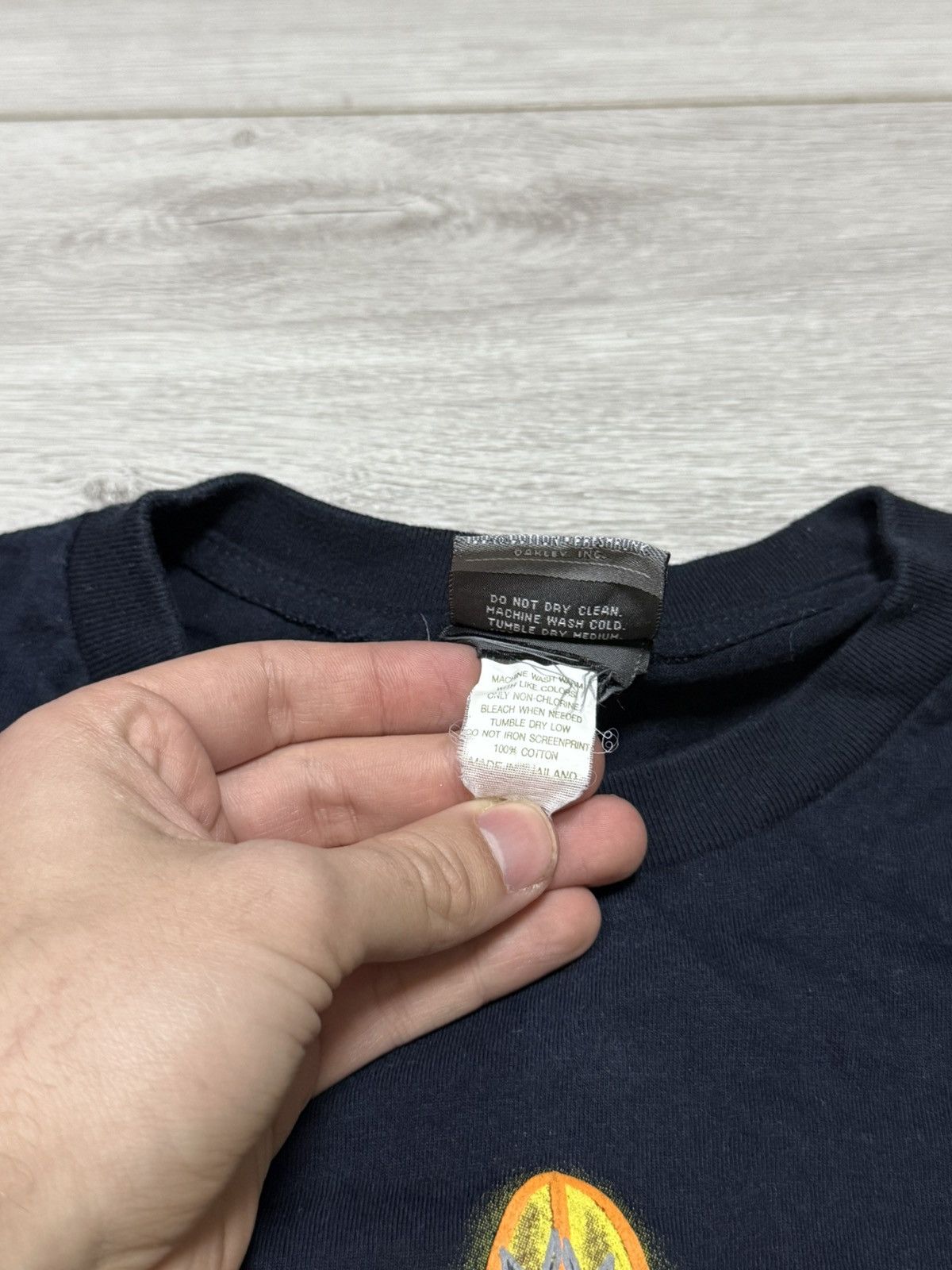 Oakley Vintage Oakley Software Surf Tee centr logo Size US M / EU 48-50 / 2 - 5 Thumbnail