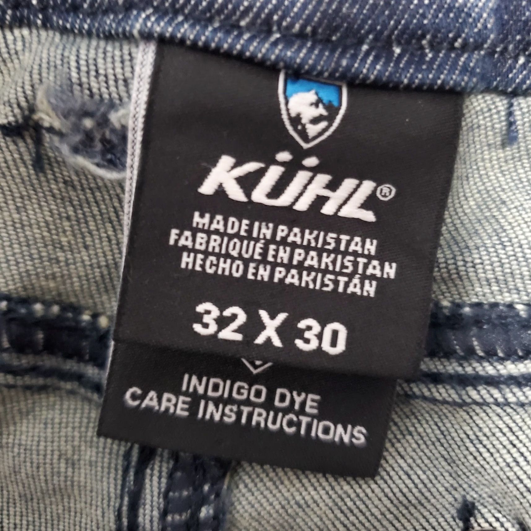 Vintage Kuhl Jeans Mens 32x30 Tapered Fit Indigo Dye Stretch Actual 31x26 Style 5201 Size US 32 / EU 48 - 3 Thumbnail