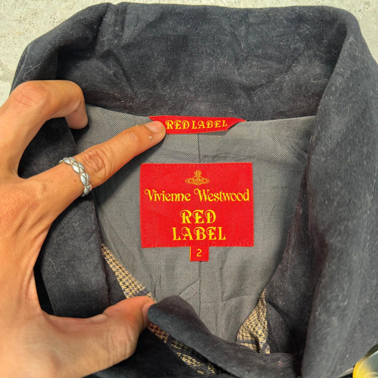 Vivienne Westwood VIVIENNE WESTWOOD Red Label Iconic Heart Wool Coat Size XS / US 0-2 / IT 36-38 - 8 Thumbnail
