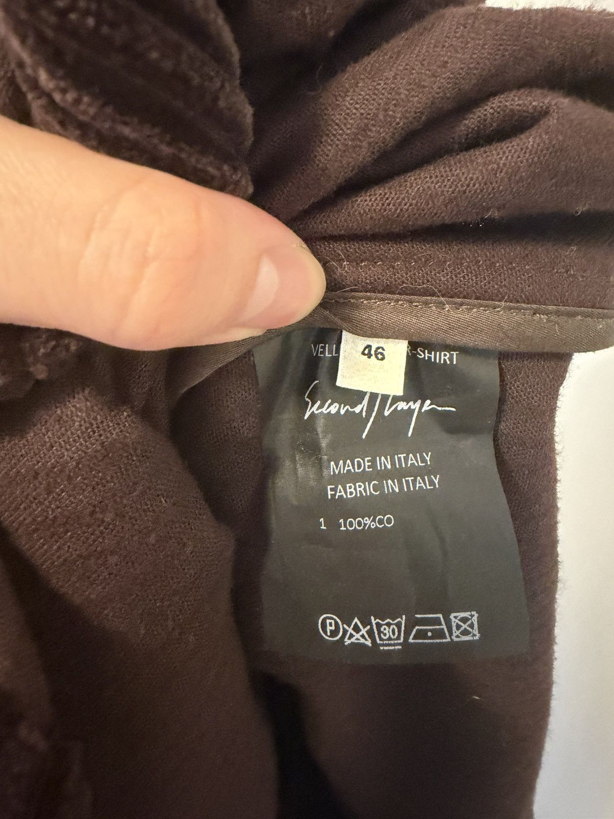 Second/Layer Second/Layer Brown Corduroy Work Shirt Light Jacket Size US S / EU 44-46 / 1 - 4 Thumbnail