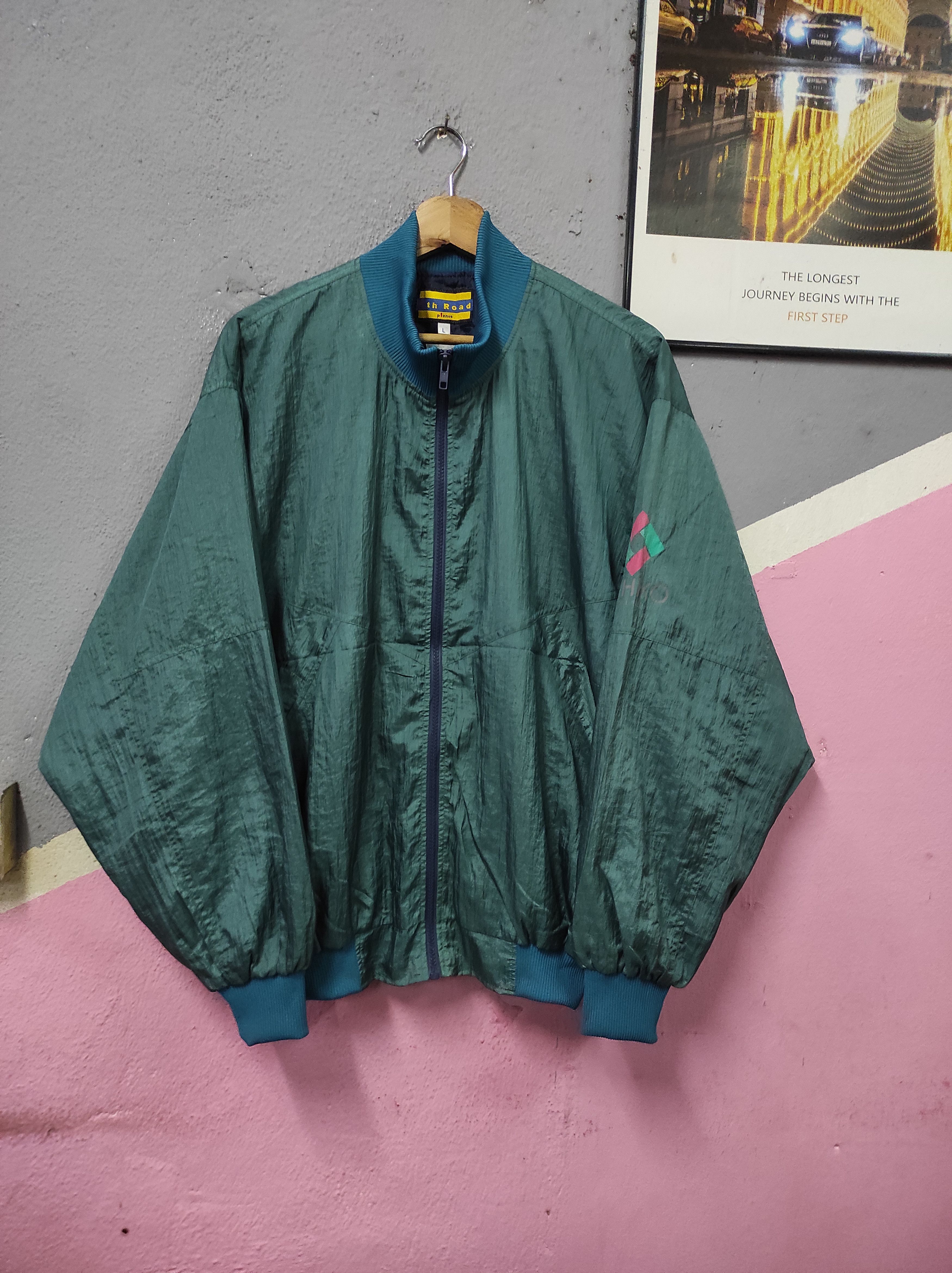 Japanese Brand × Vintage IKEHIKO VTG NYLON BOMBER JACKET Size US L / EU 52-54 / 3 - 3 Thumbnail