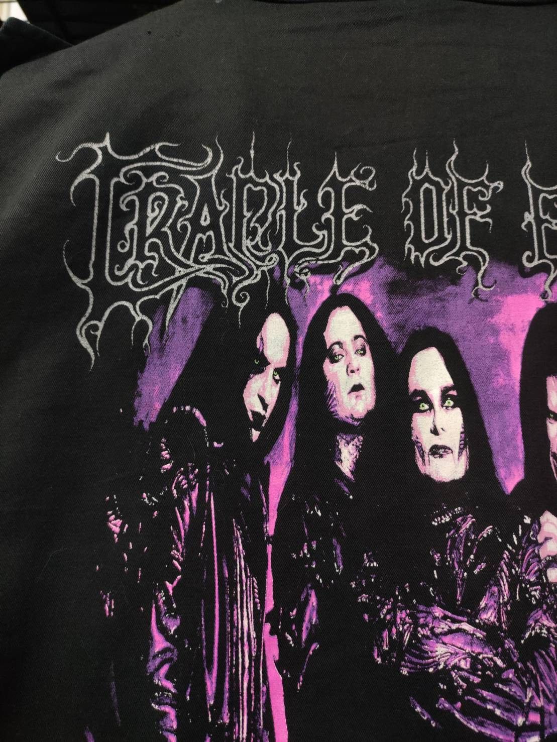 Band Tees Very Rare! Vtg 00's Cradle of Filth Foul Metal Jacket/Hoodie Size US XL / EU 56 / 4 - 13 Thumbnail