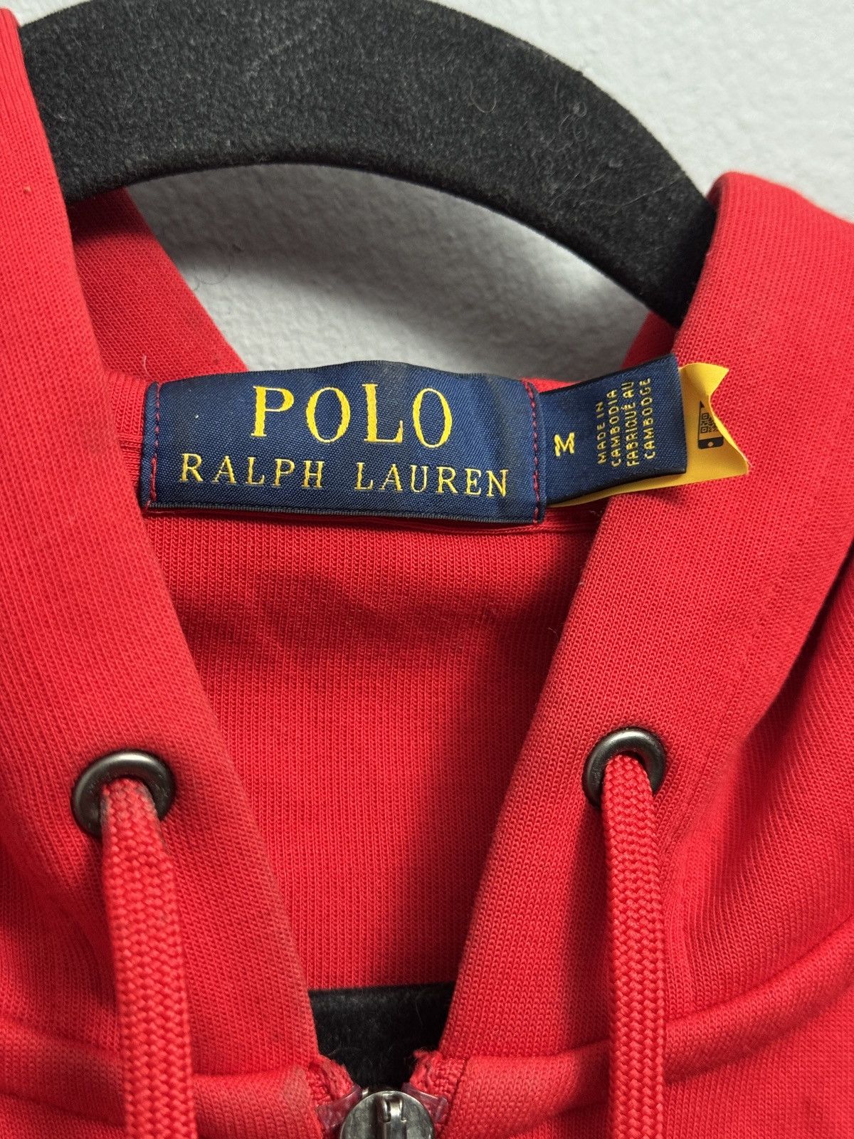 Polo Ralph Lauren Polo Ralph Lauren Fly-Knit Fleece Hoodie (Red) Size US M / EU 48-50 / 2 - 4 Thumbnail