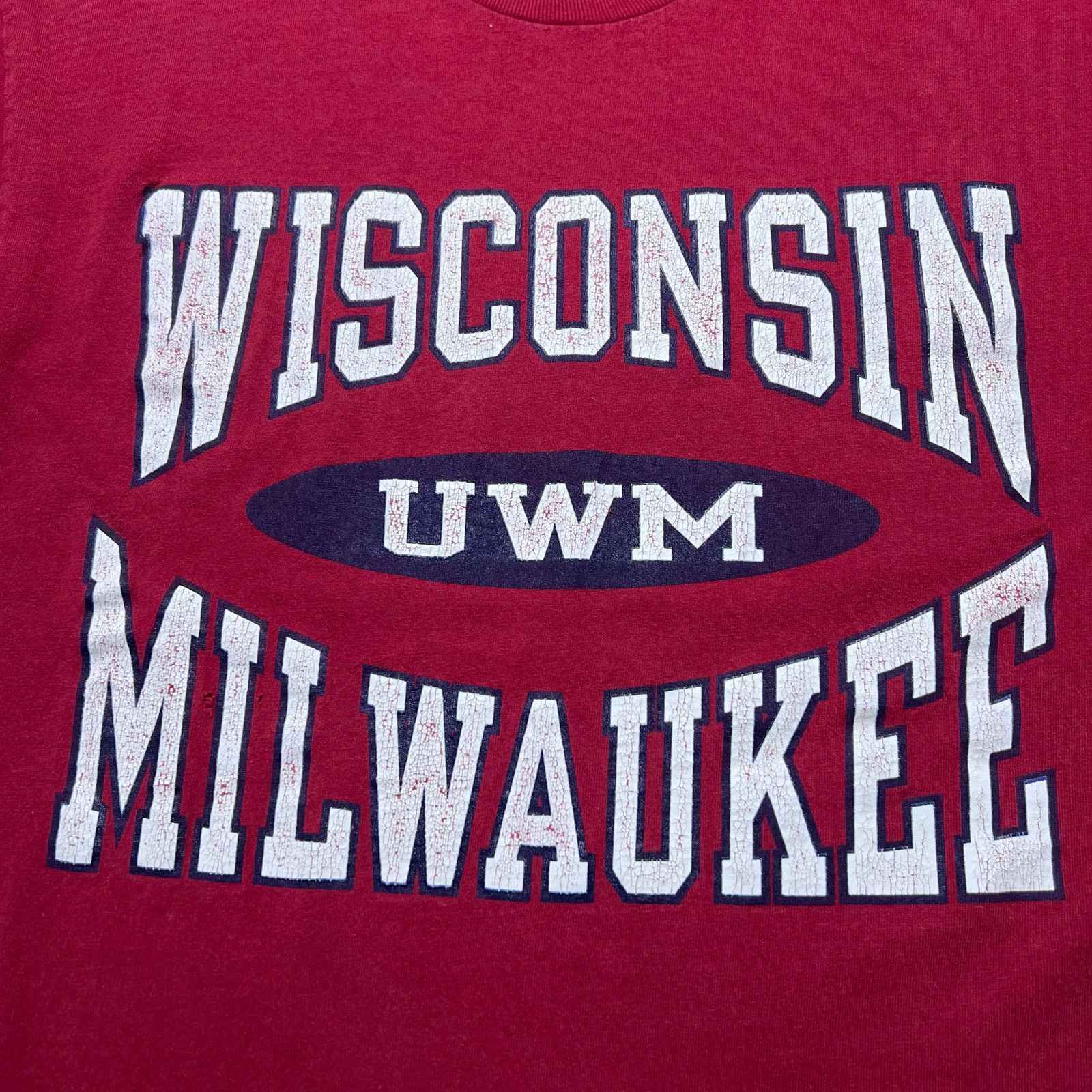 Champion Vintage Champion t-shirt University Wisconsin Milwaukee L Size US L / EU 52-54 / 3 - 2 Thumbnail