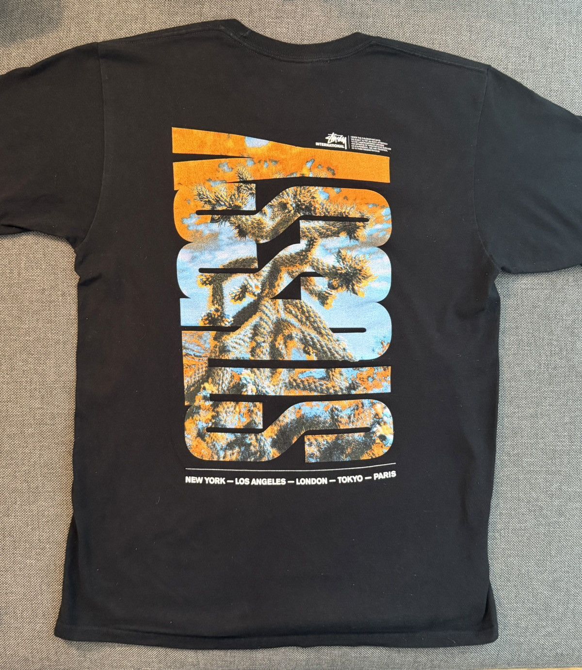 Stussy Black Stüssy Dessert Sky T-Shirt Size US M / EU 48-50 / 2 - 1 Thumbnail