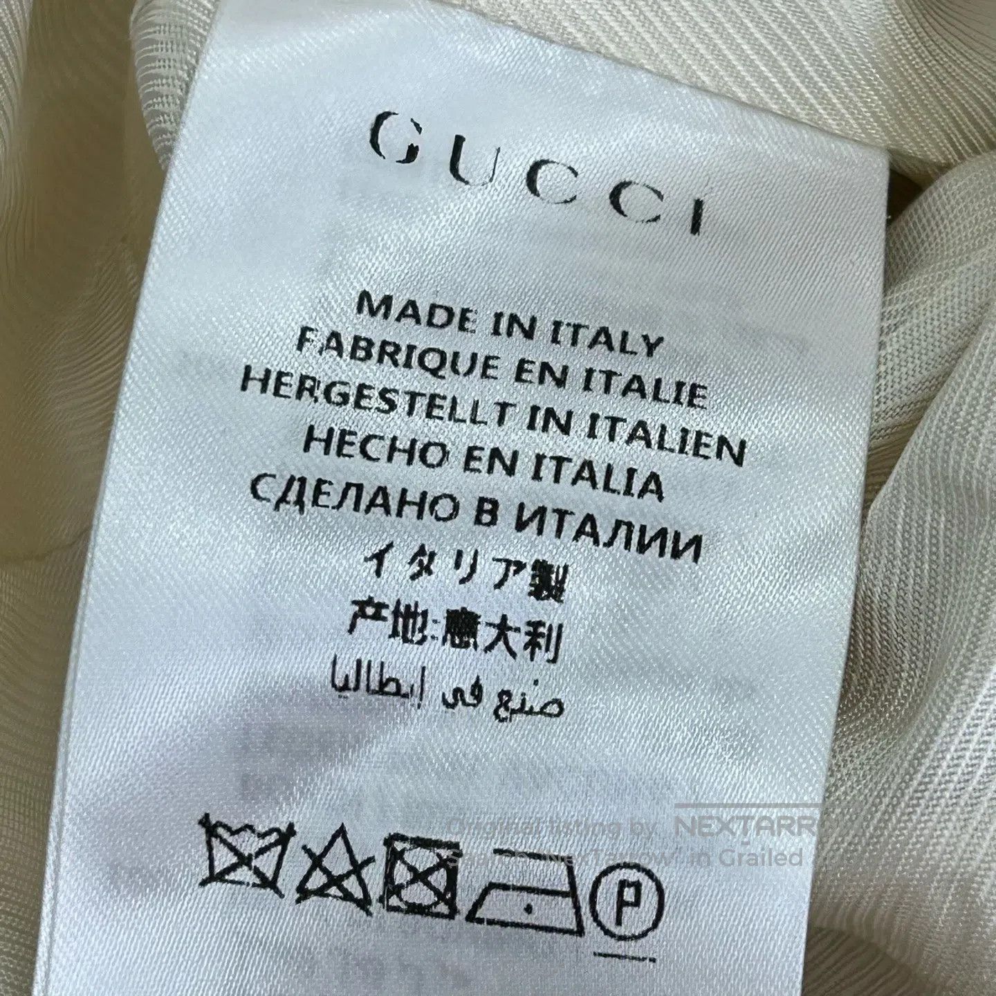 Gucci Guicci size40 Double-G Belt Coat in Beige Size L / US 10 / IT 46 - 3 Thumbnail