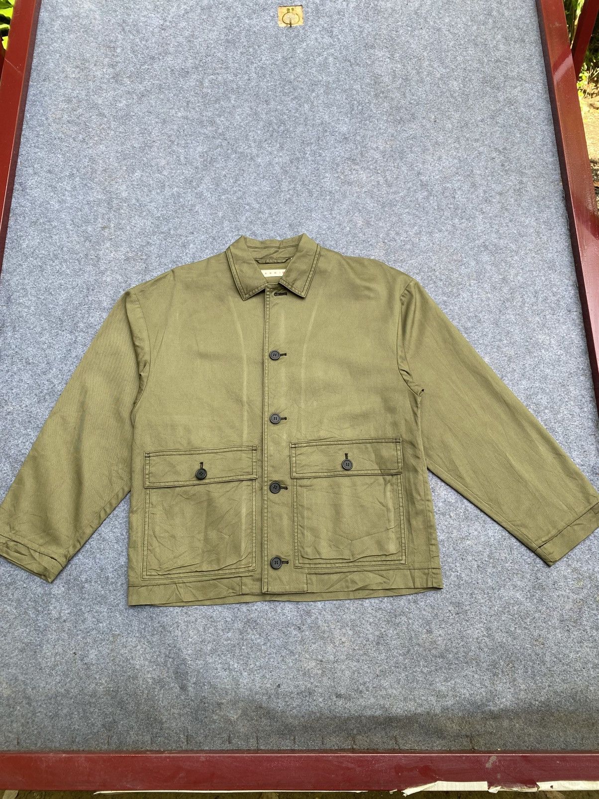 Marni × Uniqlo Marni x uniqlo army jacket Size US XS / EU 42 / 0 - 15 Thumbnail