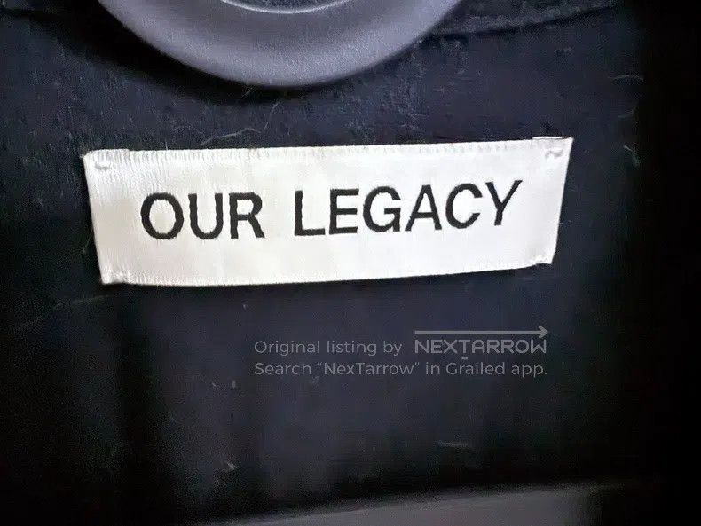 Our Legacy Our Legacy Shirt black Size US S / EU 44-46 / 1 - 2 Thumbnail