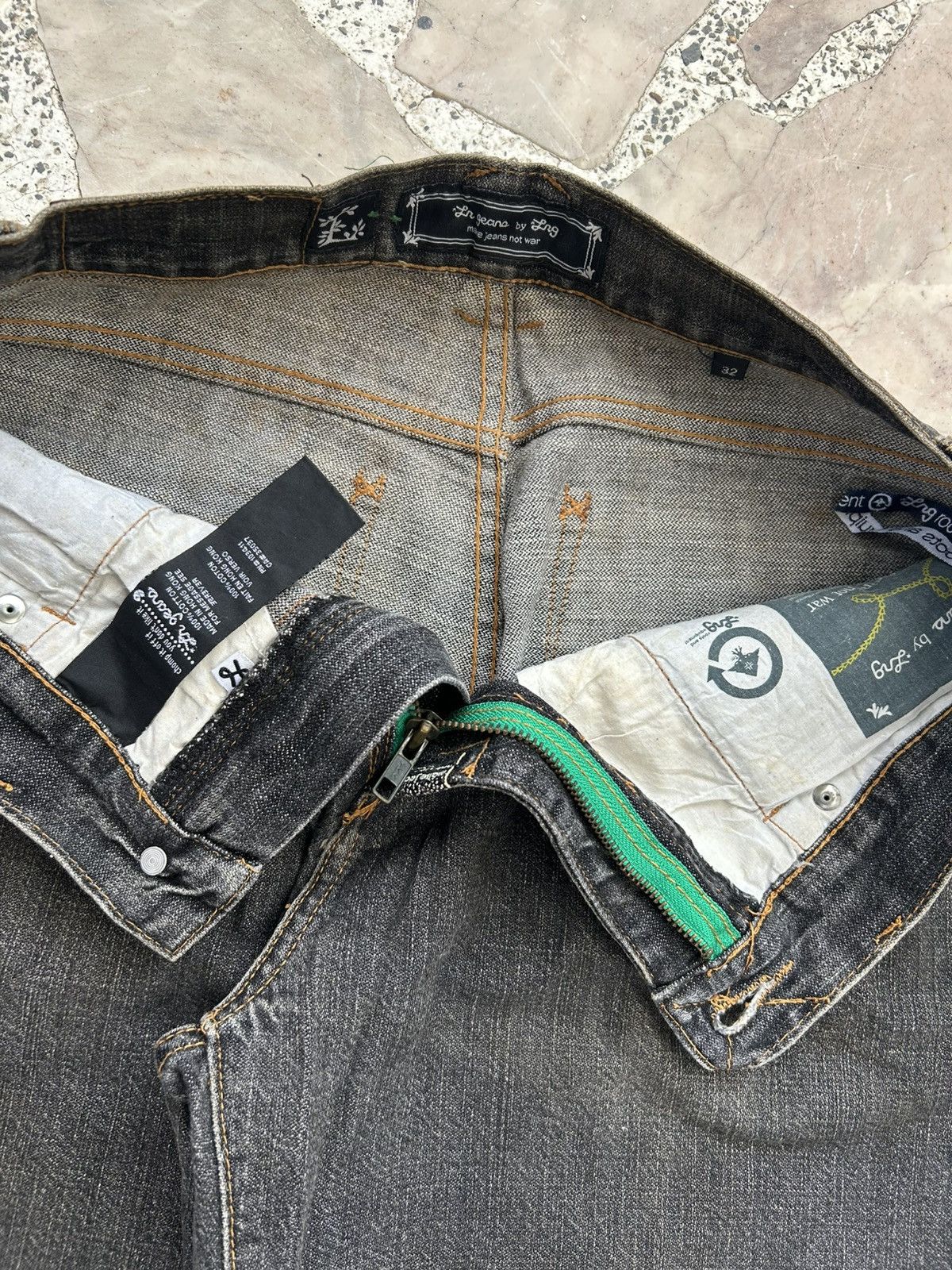 LRG LRG Vintage Wide Denim Black Size US 32 / EU 48 - 12 Thumbnail