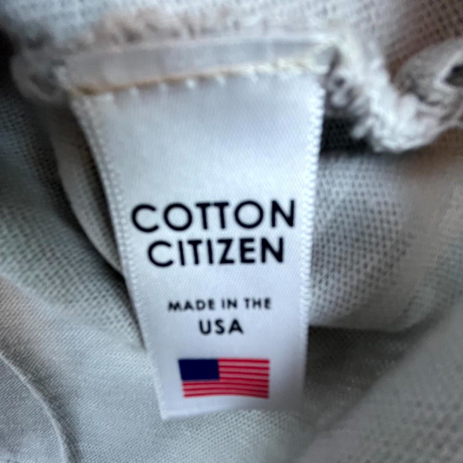 COTTONCITIZEN Cotton Citizen Presley T-Shirt Mens S Grey Short Sleeve USA Size US S / EU 44-46 / 1 - 5 Thumbnail