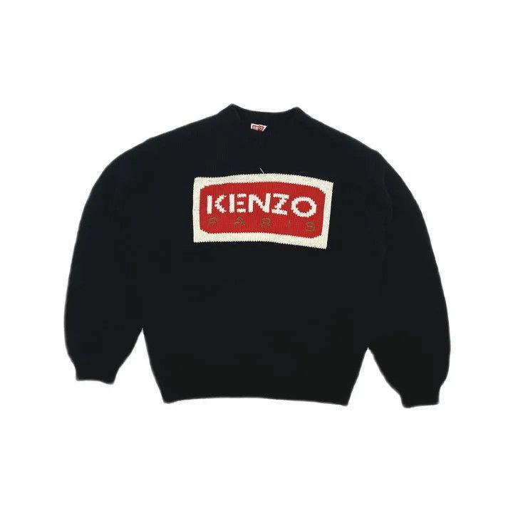 Kenzo KENZO Logo Knit Sweater for Men in Black -2507 Size US S / EU 44-46 / 1 - 2 Thumbnail