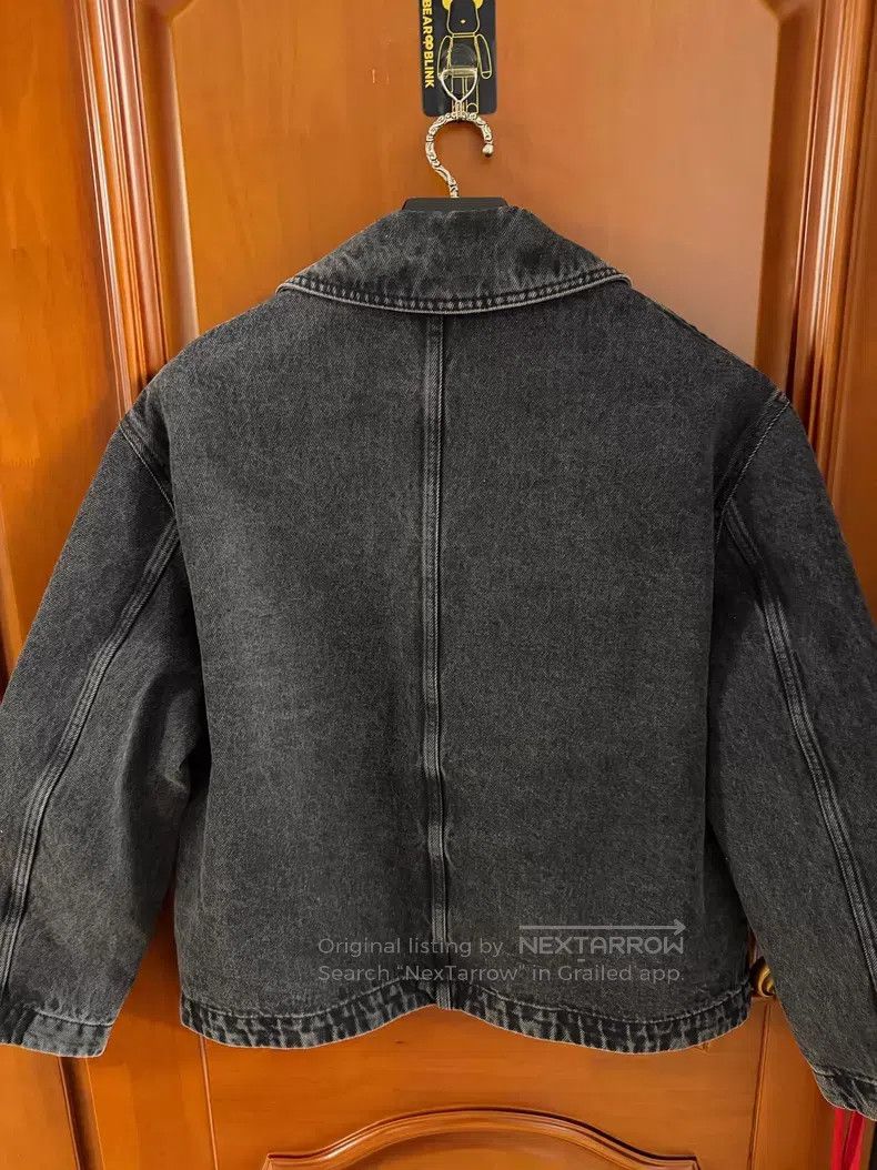 Loewe Loewe Black Washed Denim Work Jacket Size US S / EU 44-46 / 1 - 2 Thumbnail