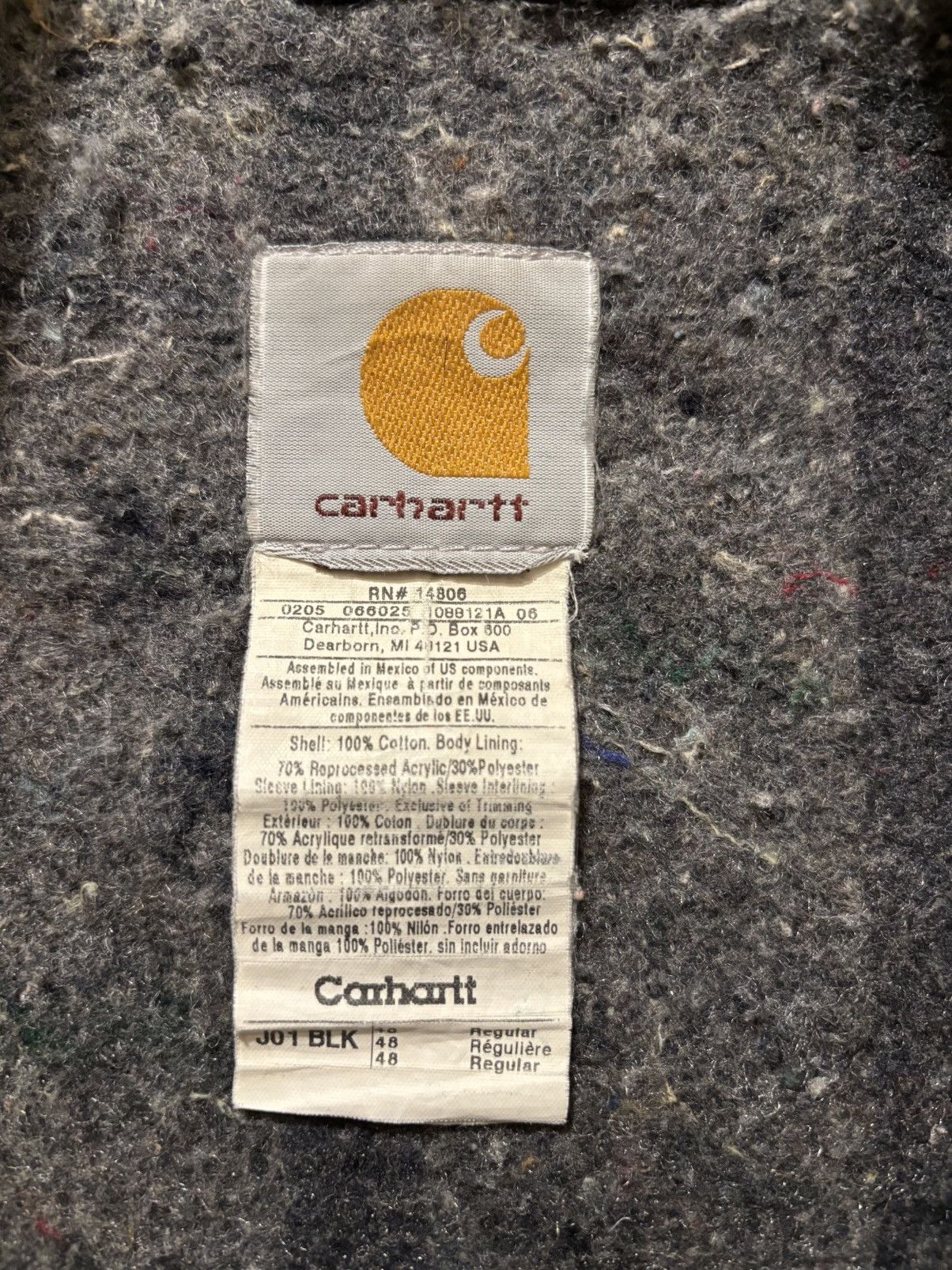 Carhartt 00s VINTAGE CARHARTT DETROIT Size US L / EU 52-54 / 3 - 6 Thumbnail