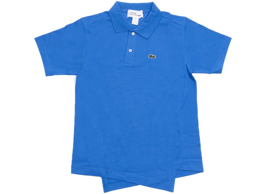 Comme des Garcons SHIRT × Lacoste Uneven Hem Polo Shirt Size US M / EU 48-50 / 2 - 1 Thumbnail