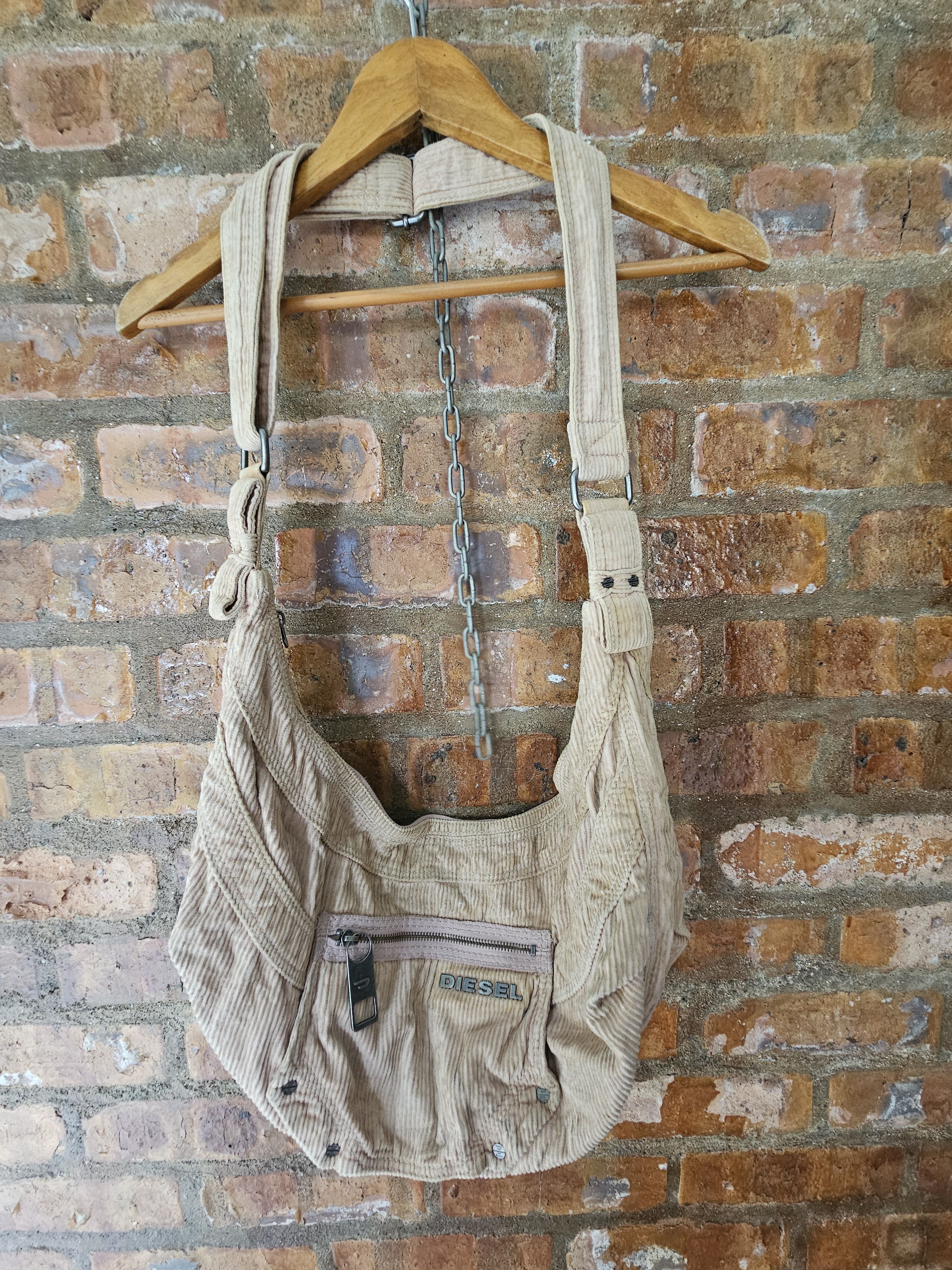 Diesel VTG DIESEL banana corduroy bag Size ONE SIZE - 3 Thumbnail