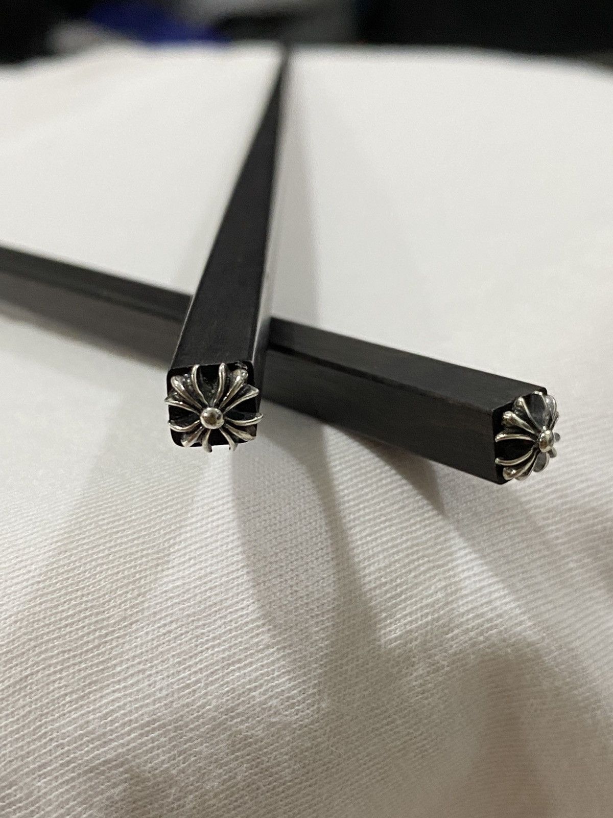 Chrome Hearts Chrome Hearts Silver Chop Stick Size ONE SIZE - 8 Thumbnail