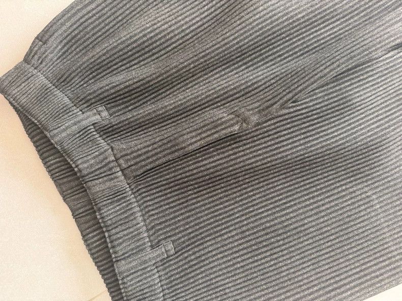 Issey Miyake issey miyake size:2 Gray-black trousers 2506-Nextarrow Size US 26 / EU 42 - 3 Thumbnail