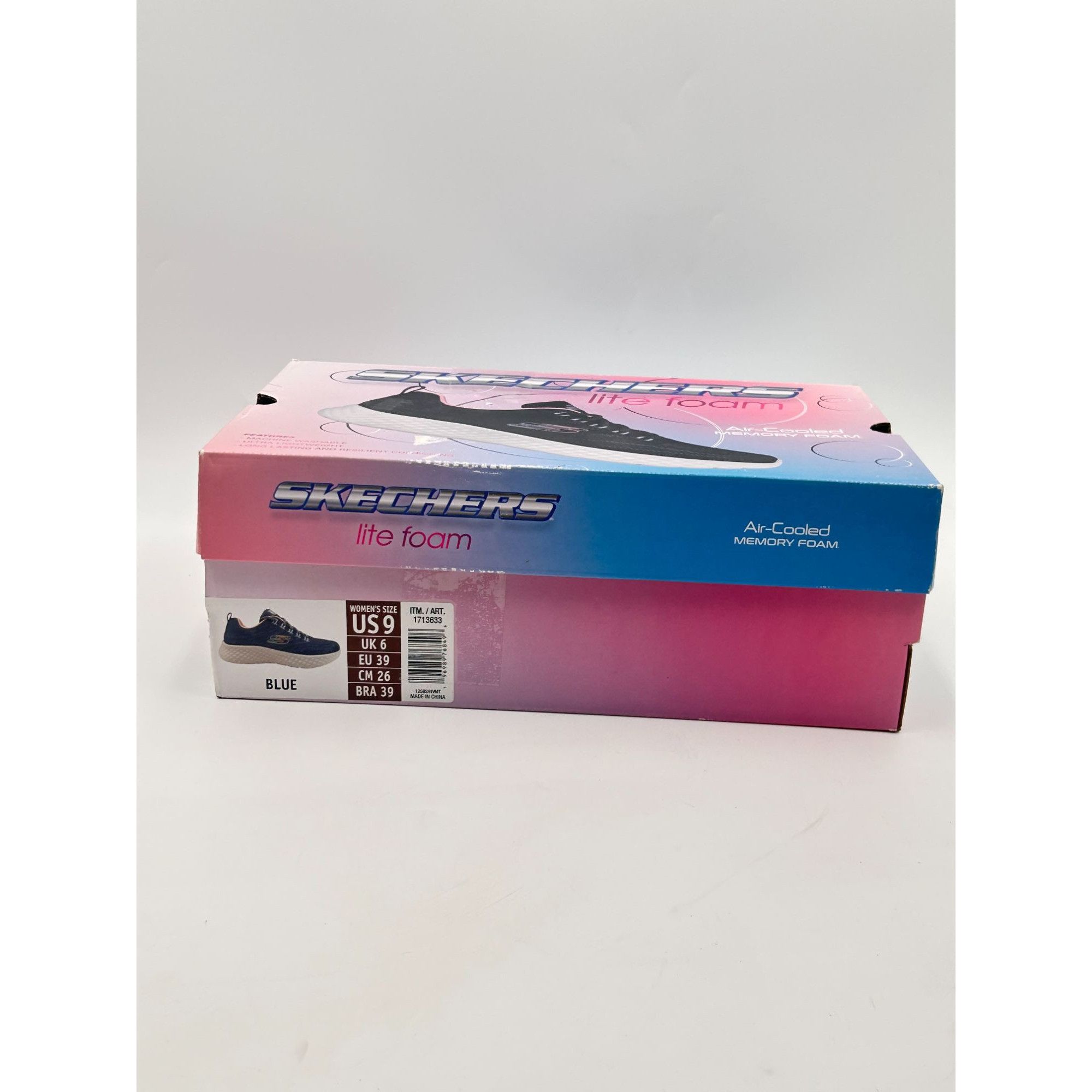 Other Skechers Lite Foam Womens 9 Blue Memory Foam Sneakers 12592 Size US 9 / IT 39 - 9 Thumbnail