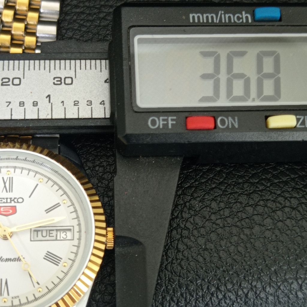 Seiko REFURBISHED VINTAGE SEIKO 5 AUTO JAPAN MENS WATCH a443186 Size 36 - 7 Thumbnail