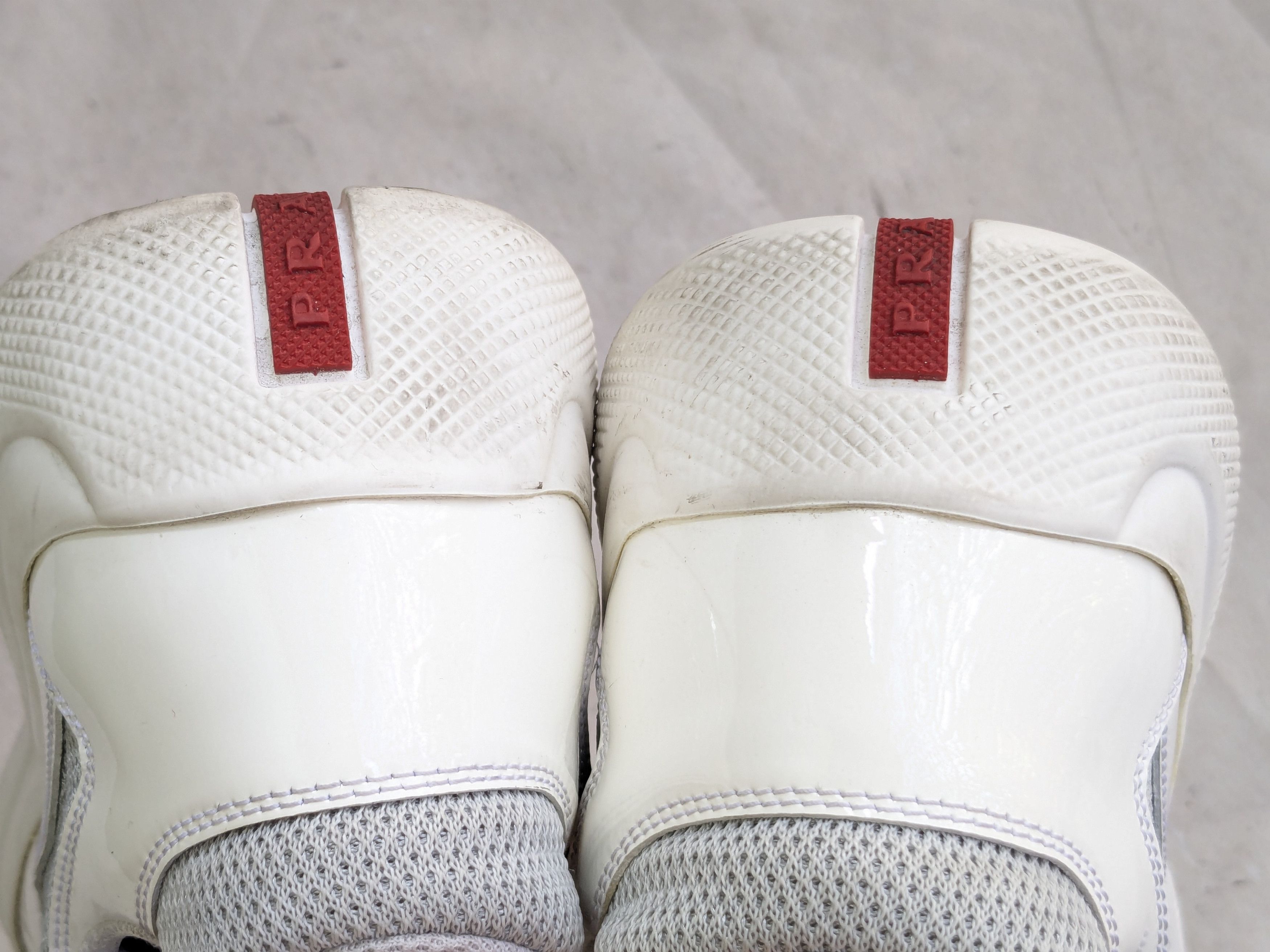 Prada Prada America's Cup White Patent Leather 11 Low Top Size US 11 / EU 44 - 12 Thumbnail