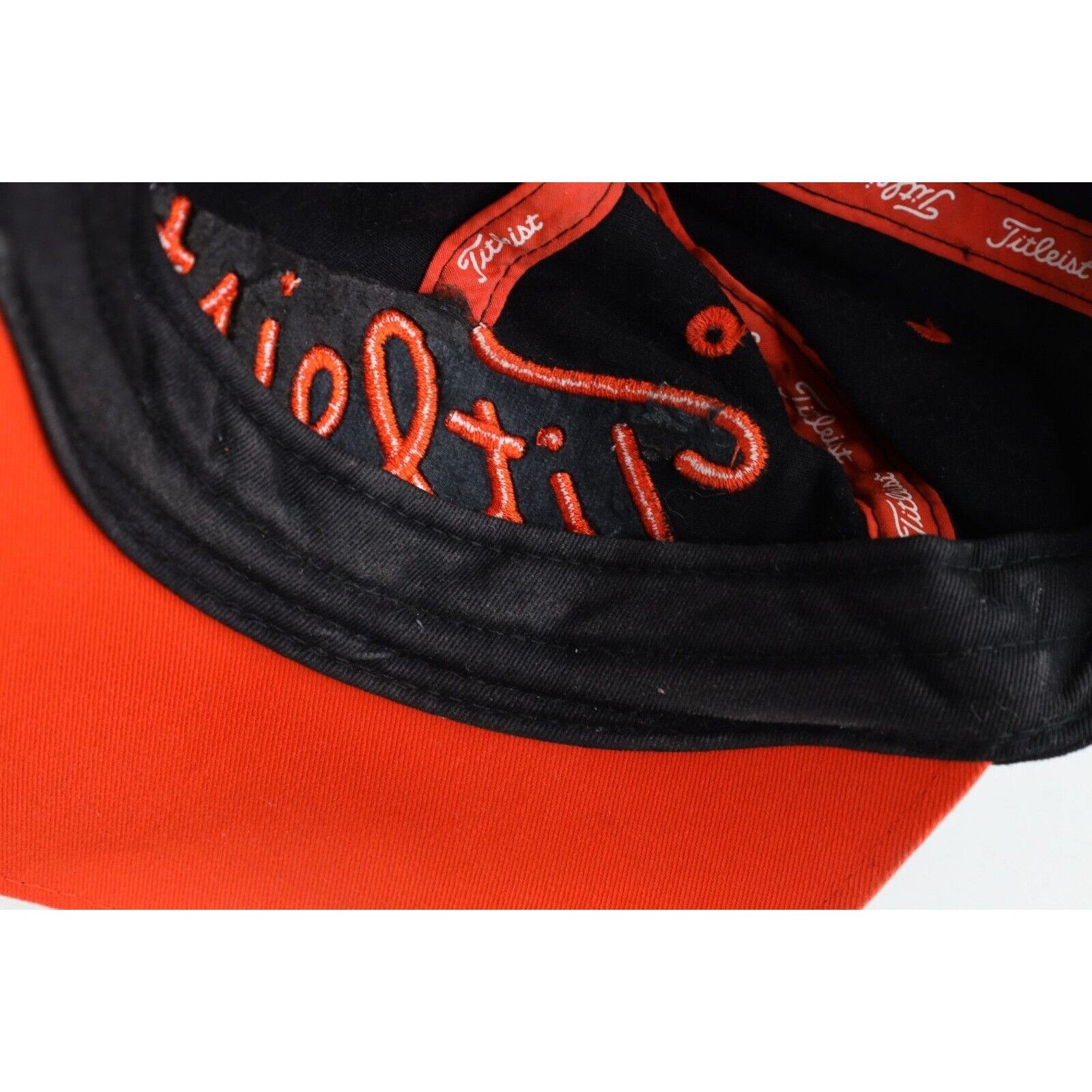 New Era × Vintage Vintage New Era x Titleist Golf Distressed Script Golf Hat Size ONE SIZE - 9 Thumbnail