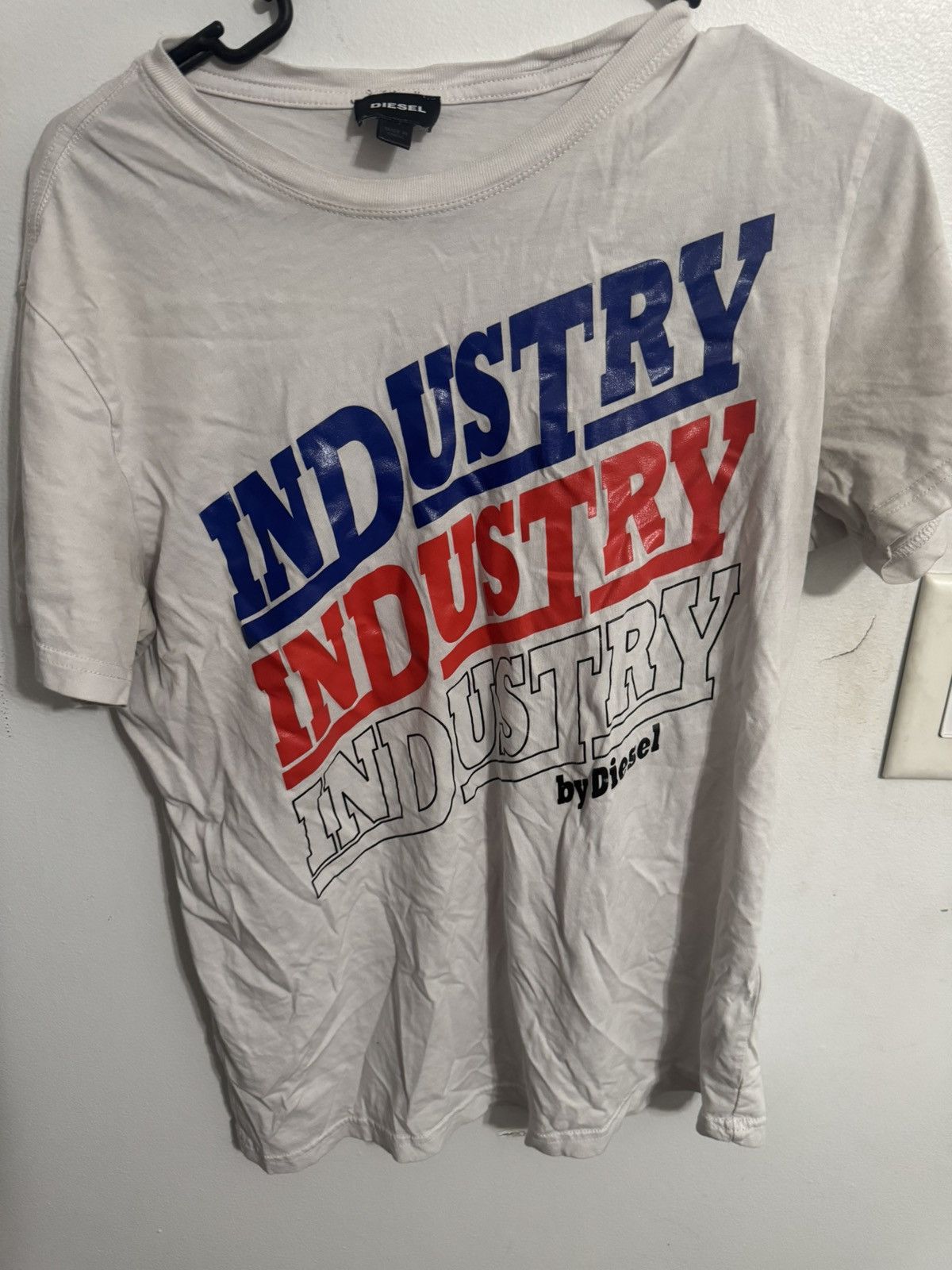 Diesel White Diesel T Shirt Size US S / EU 44-46 / 1 - 1 Thumbnail