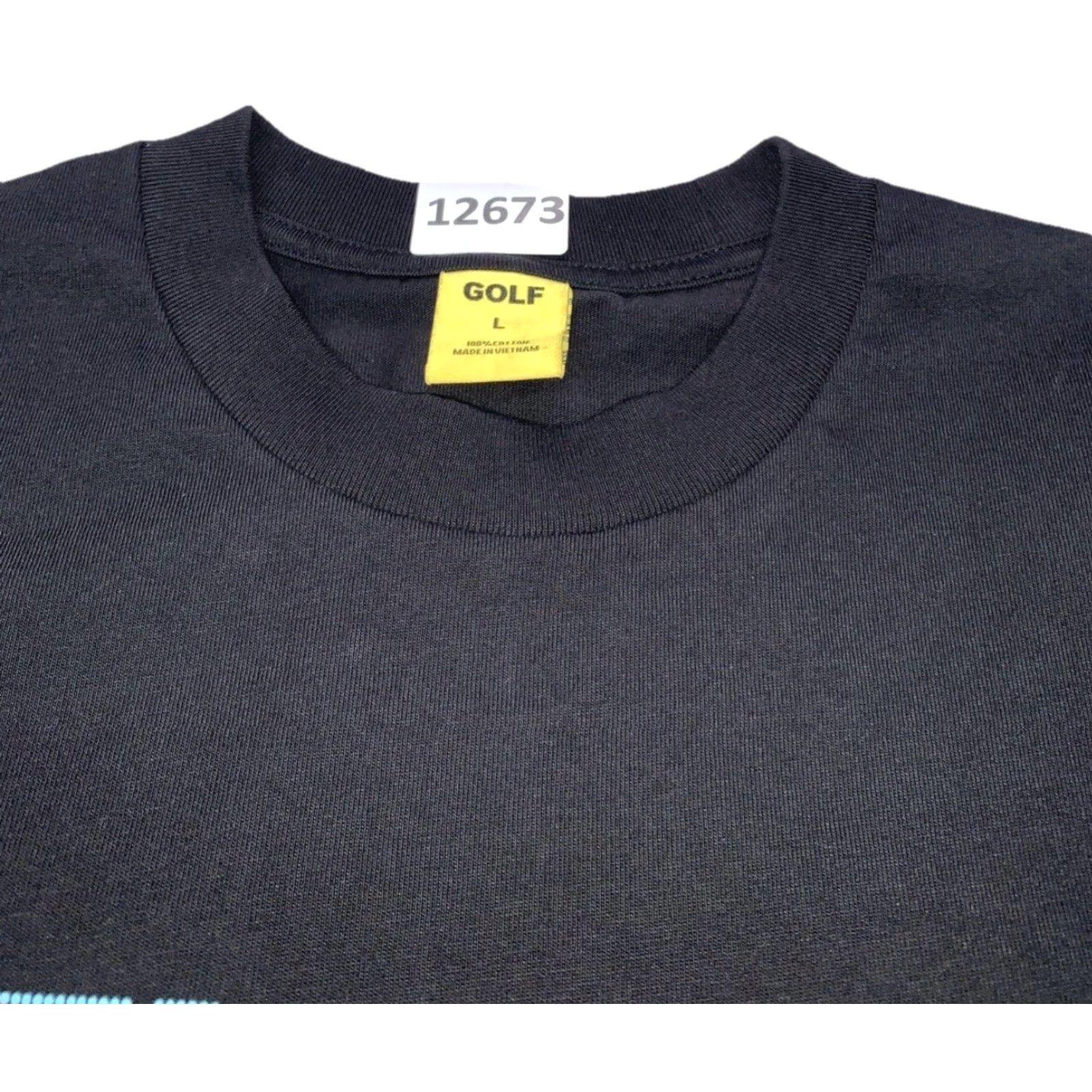 Golf Wang Golf Wang Pixel Graphic Logo Men’s T-Shirt L Black - 12674 Size US L / EU 52-54 / 3 - 5 Thumbnail
