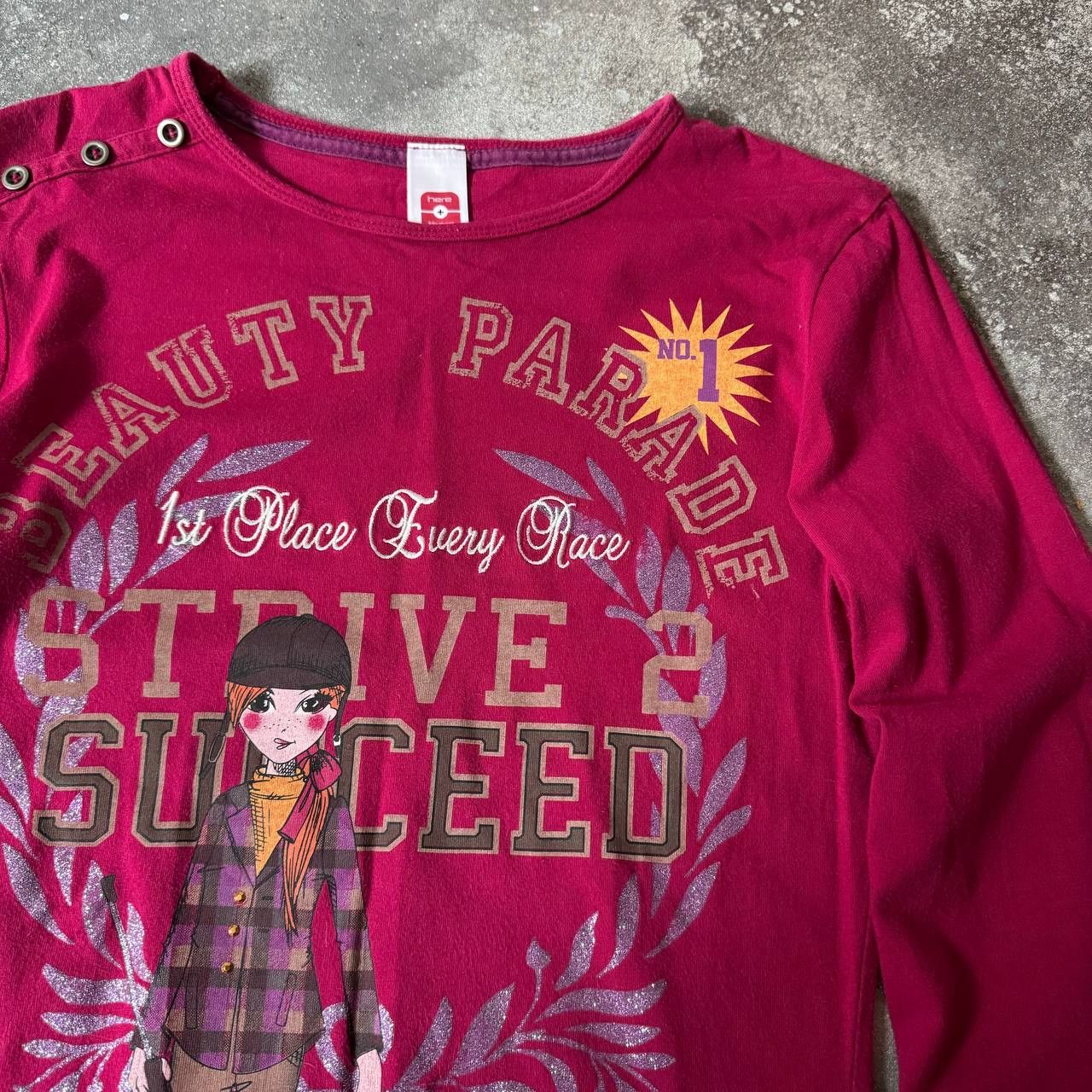 Hysteric Glamour × Japanese Brand Super Sexy Y2K Vintage Long Sleeve Top Size M / US 6-8 / IT 42-44 - 4 Thumbnail