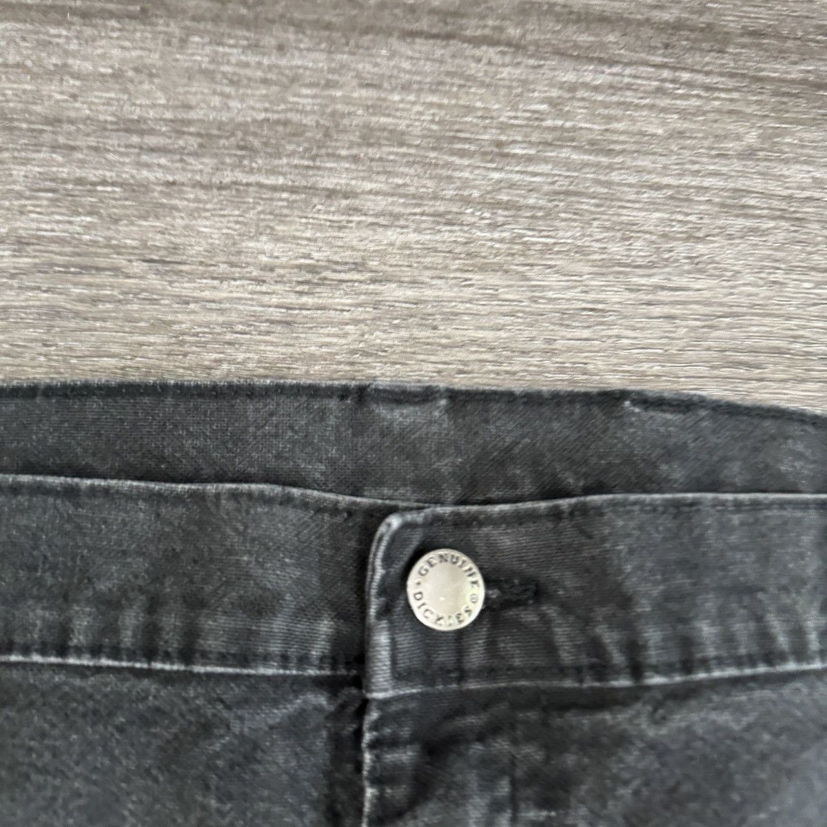 Dickies × StraightFaded × Vintage Vintage Y2K Dickies faded black wide leg carpenter jeans Size US 36 / EU 52 - 3 Thumbnail