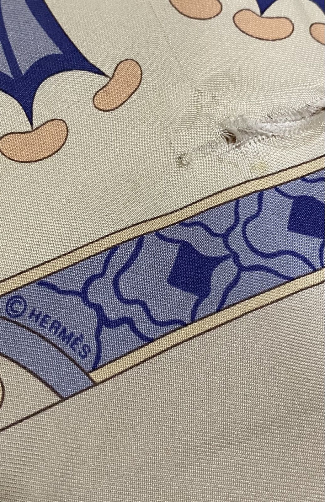 Hermes ☀️Hermes Les Printemps de Thera silk scarf by J.Abadie Size ONE SIZE - 6 Thumbnail