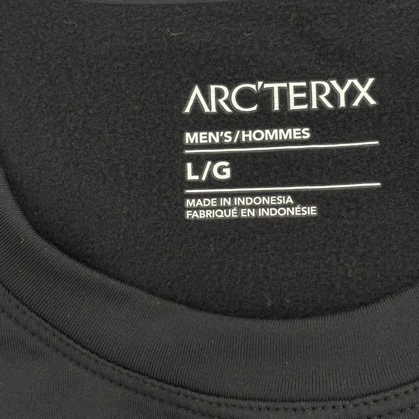 Arc'teryx Arcteryx Rho LT Crew Neck Black Fleece Men's L Size US L / EU 52-54 / 3 - 5 Thumbnail