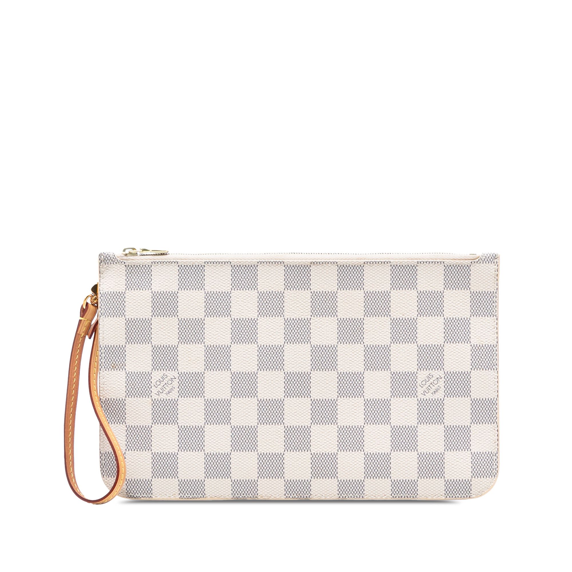 Louis Vuitton Louis Vuitton Damier Azur Neverfull MM Pouch Size ONE SIZE - 1 Thumbnail