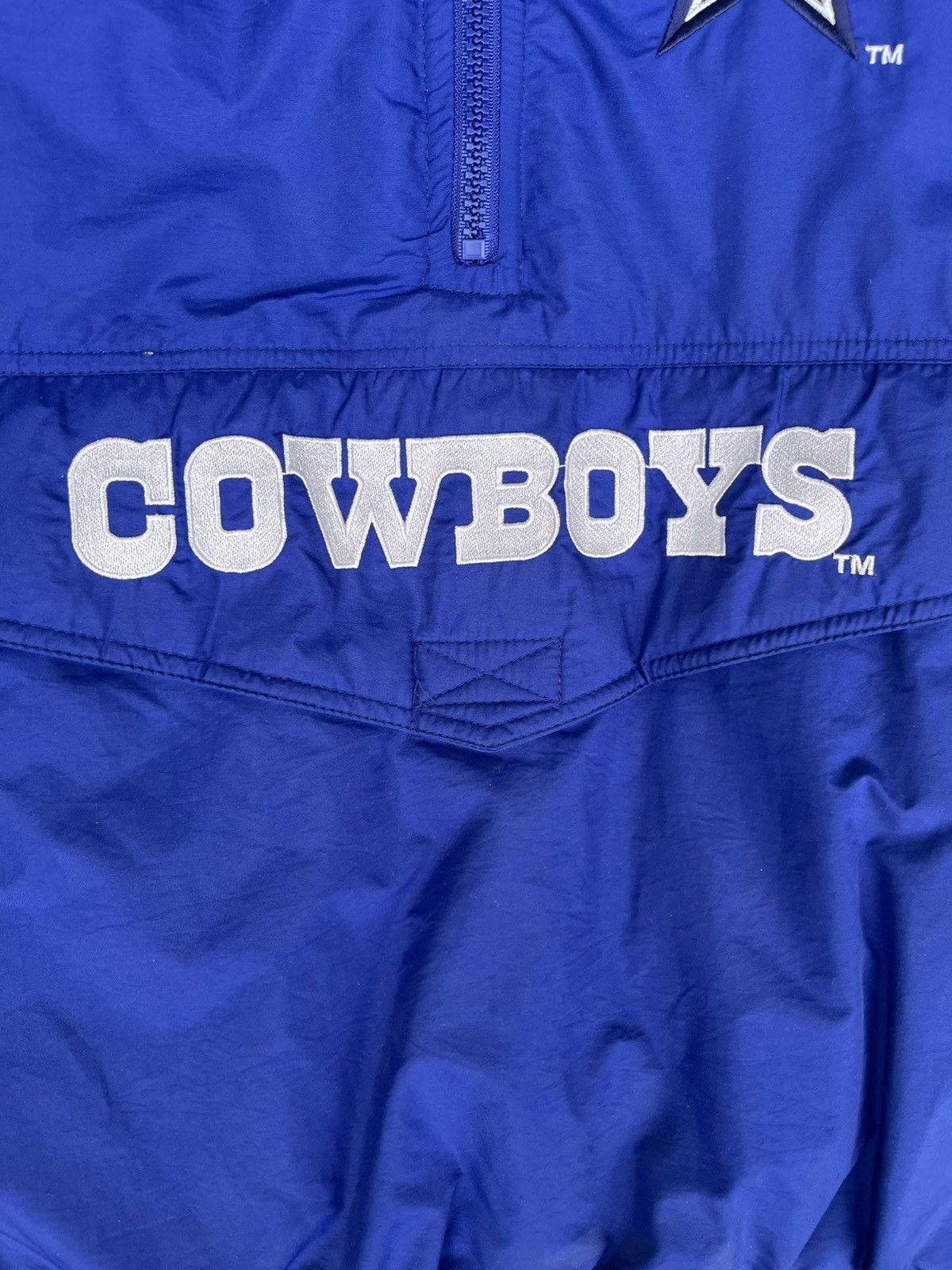NFL NWT Vintage 90s Cowboys Starter Jacket Logo 7 Size US XL / EU 56 / 4 - 4 Thumbnail