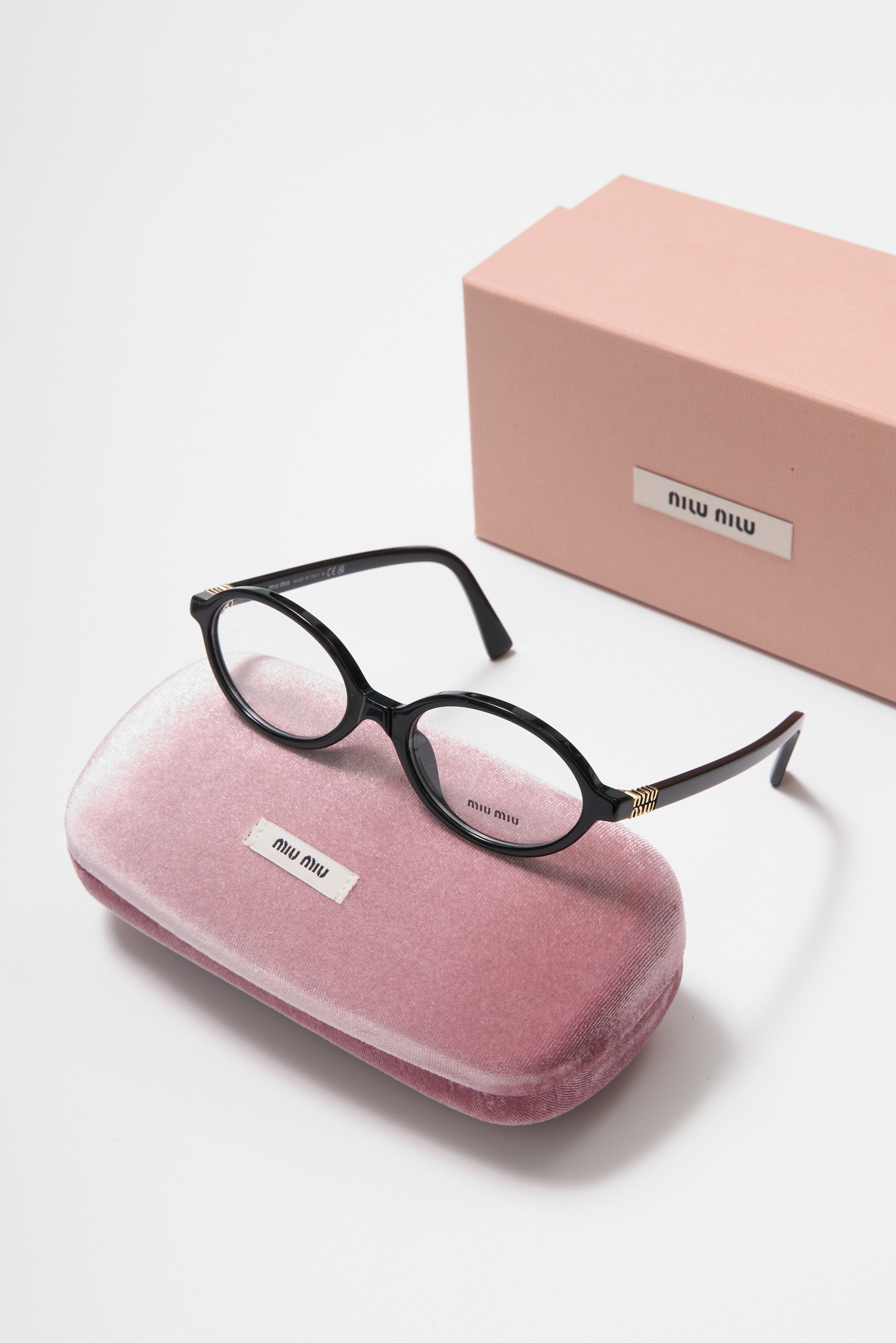 Miu Miu MIU MIU MU 01XV 1AB1O1 Eyewear Size ONE SIZE - 1 Thumbnail