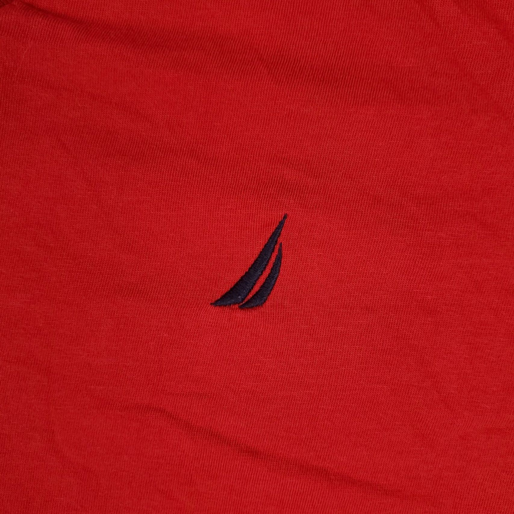 Nautica Nautica T Shirt Mens Size Small Red Solid Cotton Crew Neck Short Sleeve Adult S red Nautica Shirt Mens S Red Classic Sports Brand Shirt Mens S Red Size US S / EU 44-46 / 1 - 2 Thumbnail