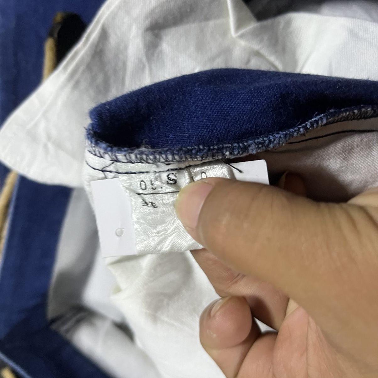 Japanese Brand Papas Maniere De Heming Denim Pants Plated Size US 29 - 9 Thumbnail