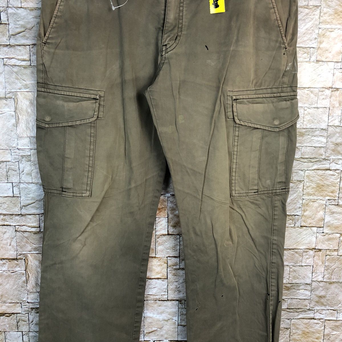 Japanese Brand × Uniqlo Uniqlo Brown Cargo Multipocket Pants #A430 Size US 31 - 6 Thumbnail