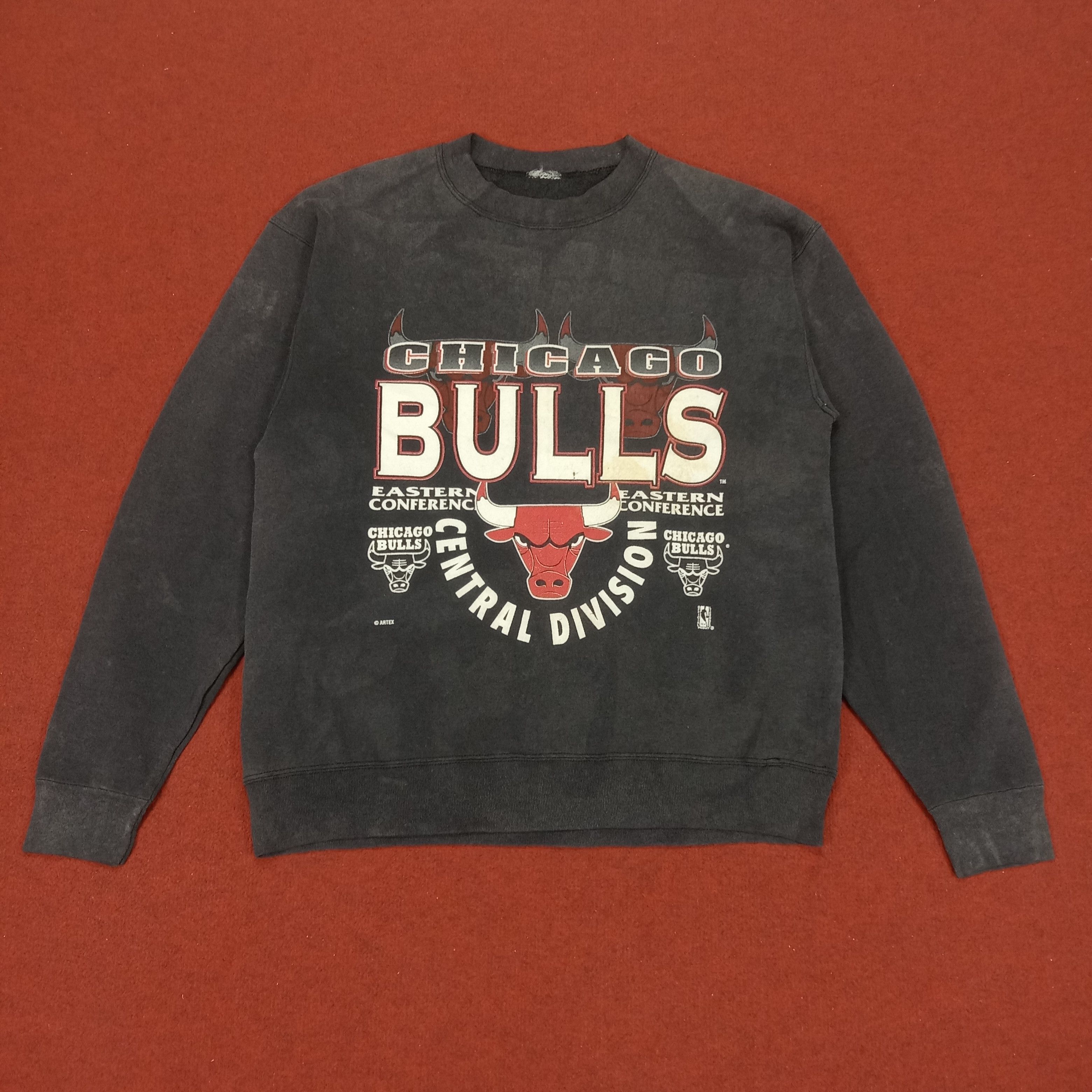 NBA × Vintage Chicago Bulls Professional NBA Team Vintage Sweatshirt Size US L / EU 52-54 / 3 - 1 Thumbnail