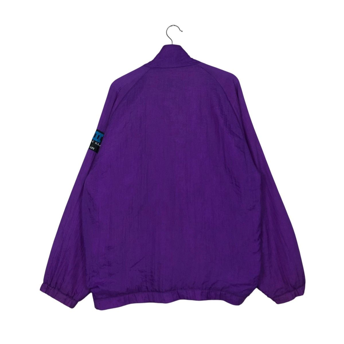 Japanese Brand 📌Vintage Bomber Jacket Rich Purple HIII Fresh Nysc Usa Size US L / EU 52-54 / 3 - 9 Thumbnail