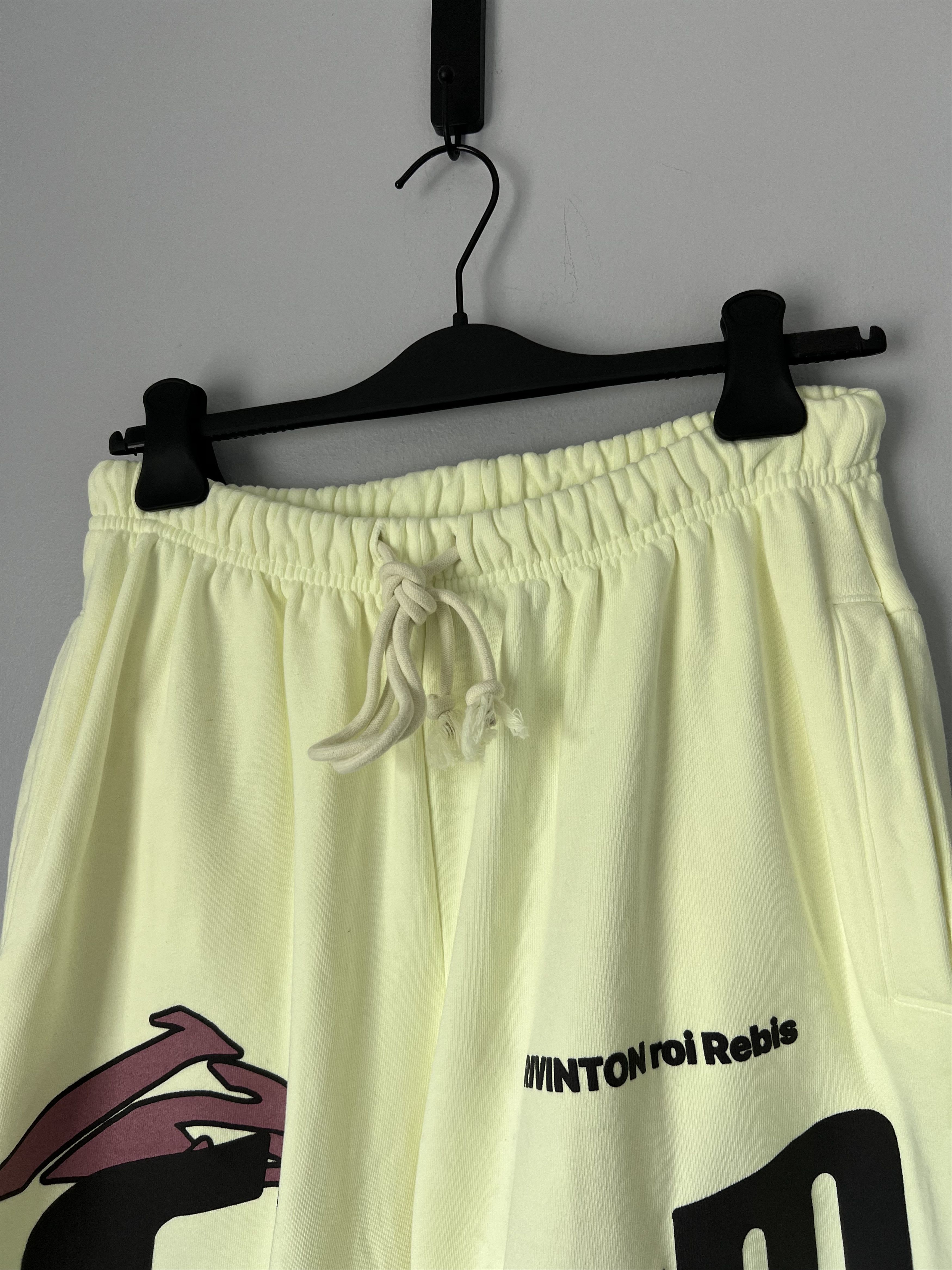 RRR-123 RRR123 Fasting For Faster Tapered Sweatpants in Neon Green Size US 34 / EU 50 - 2 Thumbnail