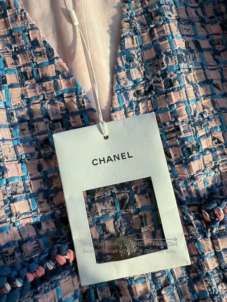 Chanel Chanel 21p pink purple mosaic jacket Size XS / US 0-2 / IT 36-38 - 4 Thumbnail
